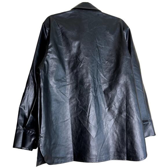 Cider Basic Jacket Women XL Black Rocker Classic Winter Fall New Gift Coat Biker - Picture 2 of 8